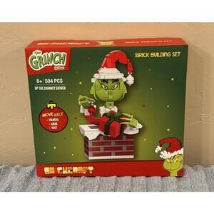 The Chimney Grinch Building‎ Kit (504-Plastic Pcs Set) LIMITED EDITION CHRISTMAS
